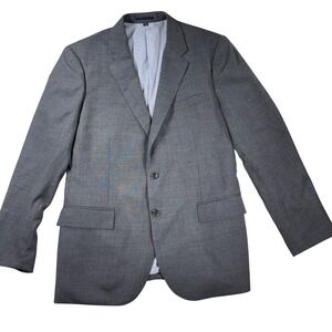 J.Crew Ludlow Slim Fit Gray Tollegno‎ 1900 Stretch Wool Blazer Jacket 44R Preppy